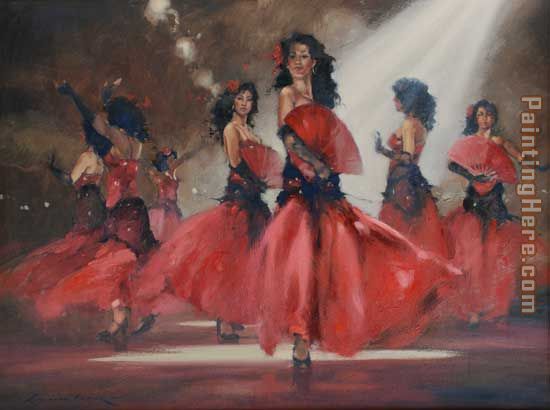 Flamenco Dancer Sieta Hermanas